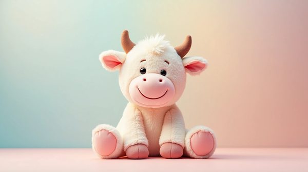 Découvrez les peluches vache qui vont vous faire craquer !